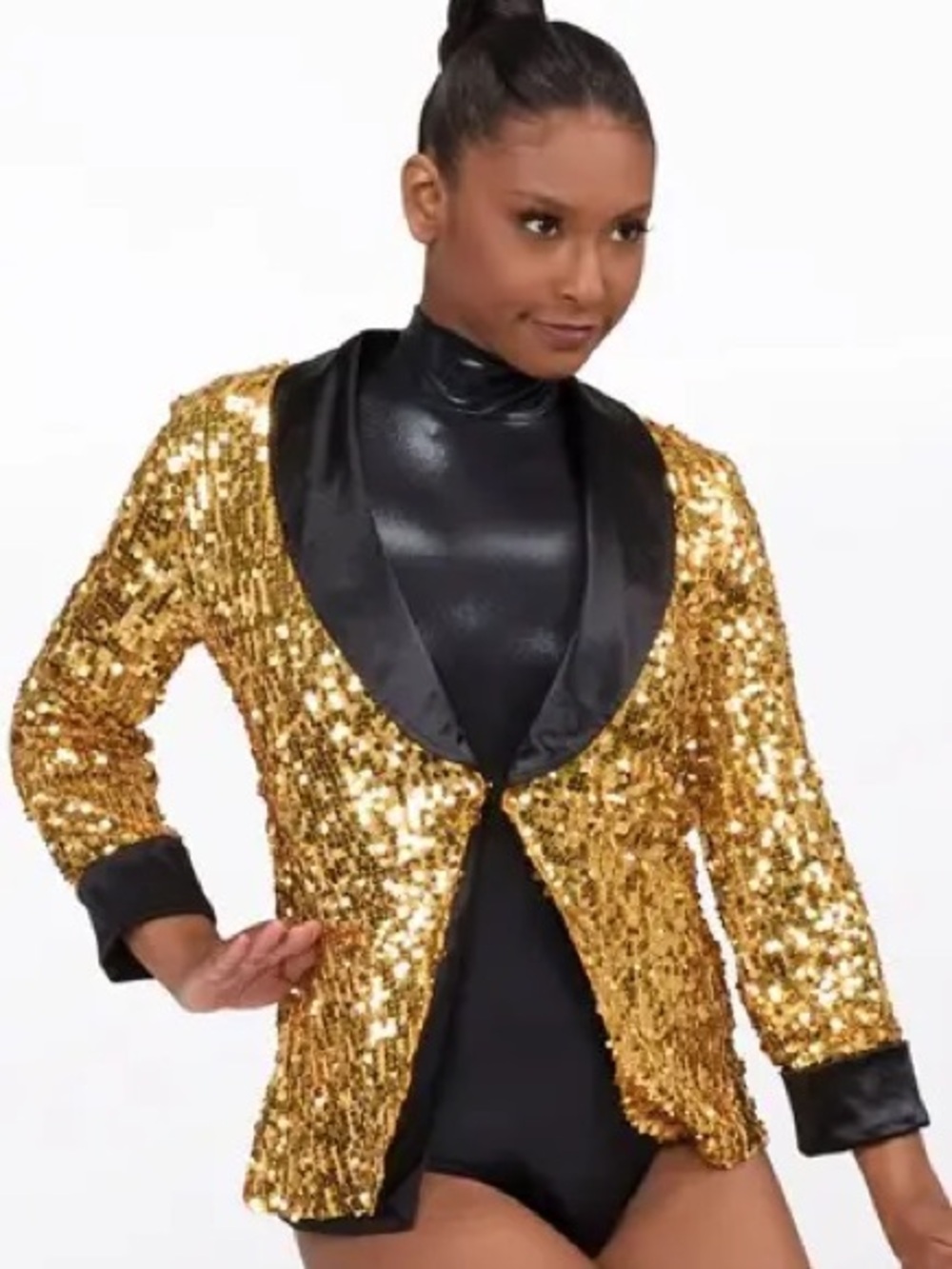 Weissman Elite “Pressure” Sequin Dance Blazer | Intermediate Child (IC) | NV1320